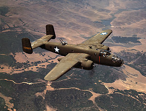 B-25 photo via Wikipedia