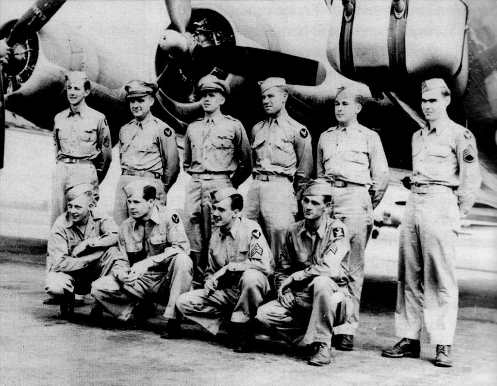 Training photo: 838th Bombardment Squadron, Heavy, 1943